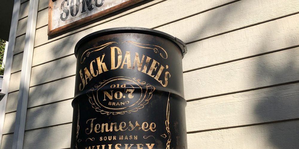 Bidón Metálico Personalizado de Jack Daniel´s