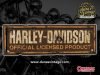 Cartel de Madera HARLEY-DAVIDSON Tamaño 1123x360mm.