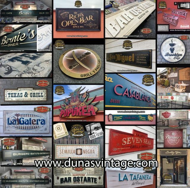 ¿Ya tienes tu cartel de negocio para tu Bar o Restaurante?