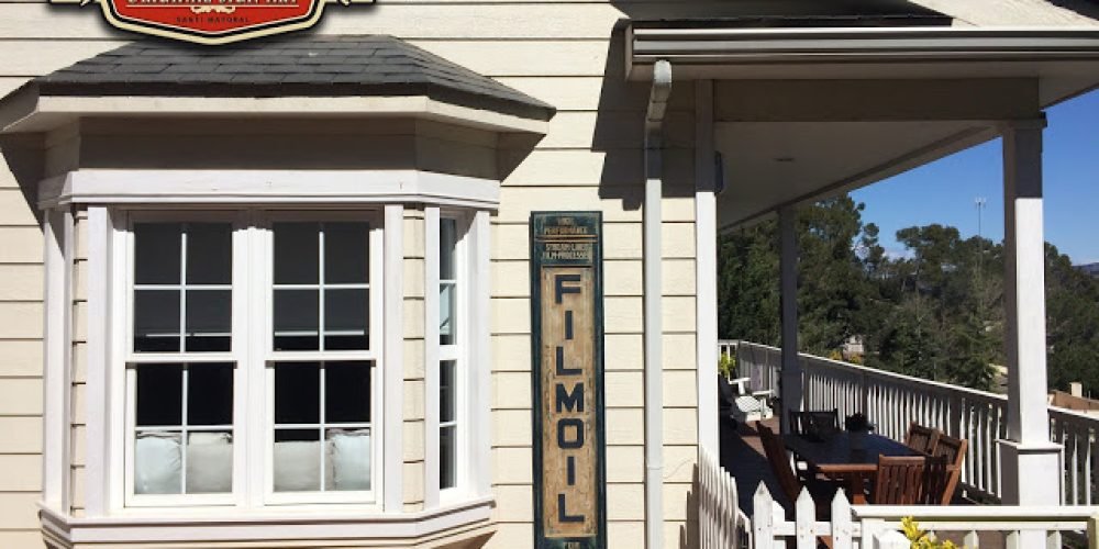 Réplica cartel FILMOIL Tamaño 2000x380mm.