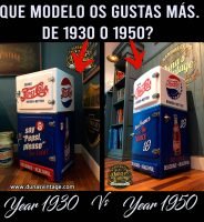 QUE MODELO OS GUSTA MÁS, DE 1930 o 1950.