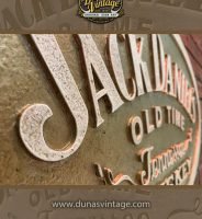 Cartel Ovalado en Relieve – Jack Daniel’s Tennessee Whiskey