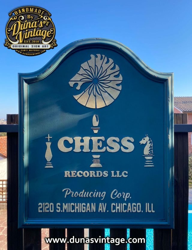 Cartel de Madera CHESS RECORDS LLC