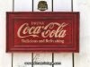 Cartel de Madera Coca-Cola.