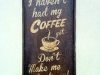 COFFEE SIGN, Duna´s Vintage.