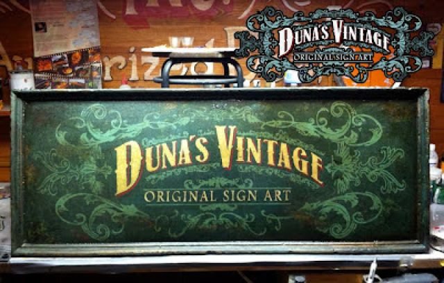 Cartel Corporativo Original Sign Art