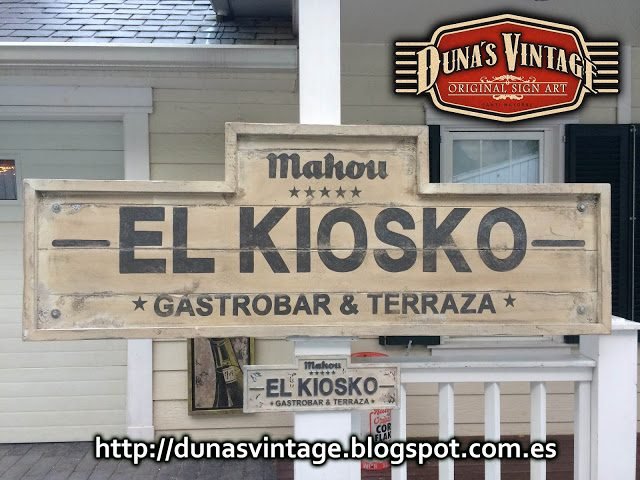 Carteles EL KIOSKO, Duna´s Vintage.