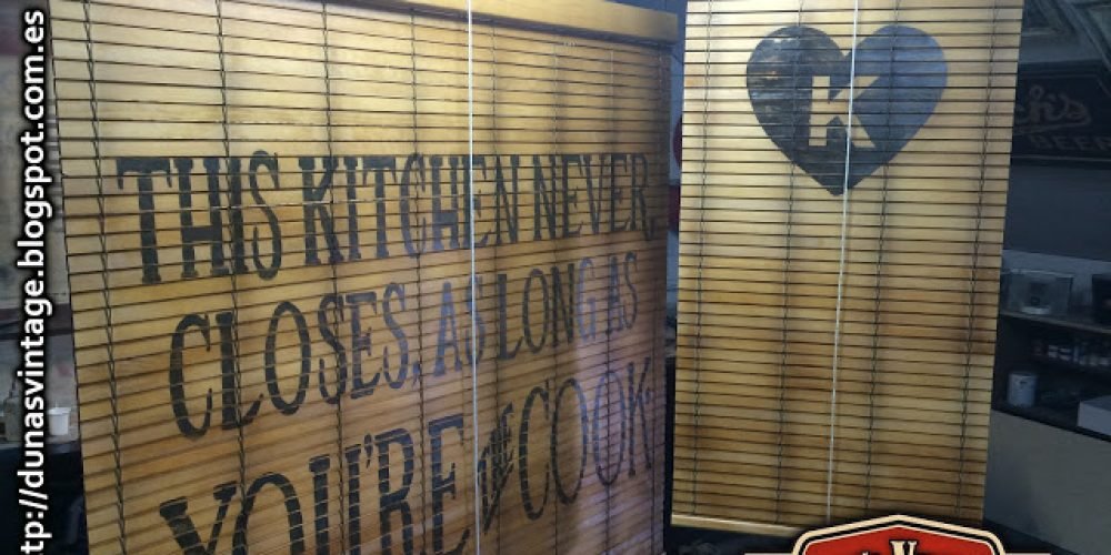 Cortinas Alicantinas EL KIOSKO, Duna´s Vintage.