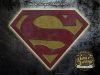 Escudo de Madera Superman Tamaño 70x54cm