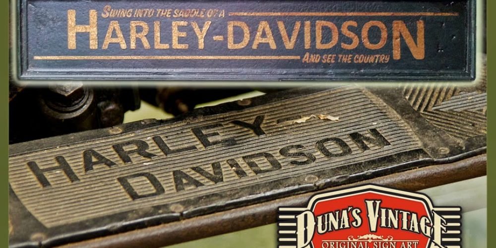 HARLEY DAVIDSON GOLD, Duna´s Vintage.