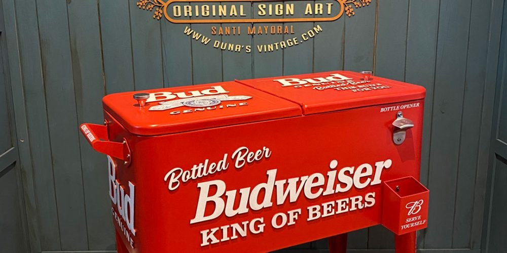 Nevera Personalizada de Budweiser