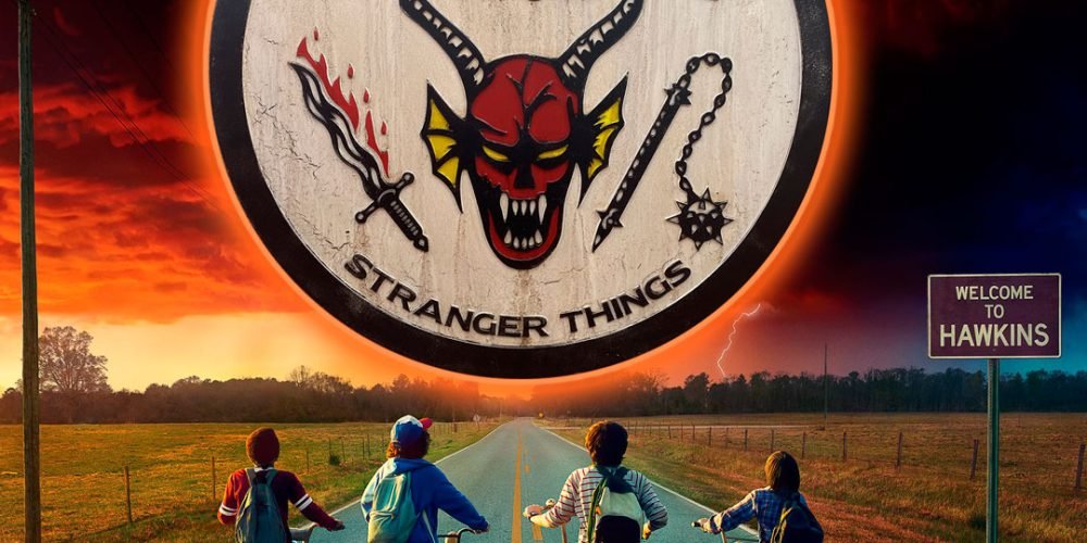 Cartel de Madera HELLFIRE CLUB de STRANGER THINGS.