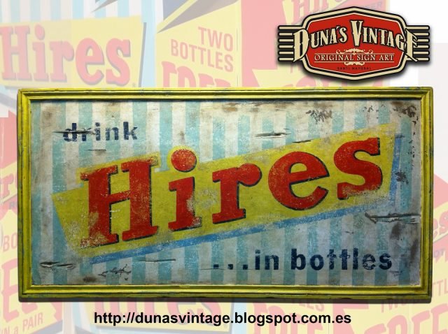 Hires Root Beer 50´, Duna´s Vintage.