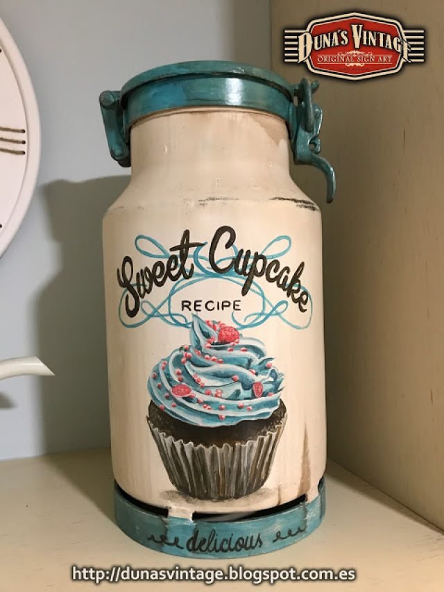Lechera Sweet Cupcake, Duna´s Vintage.