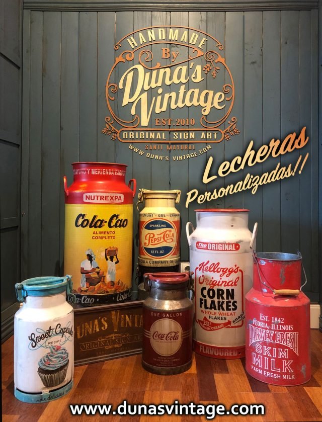 Lecheras de Aluminio Personalizadas.