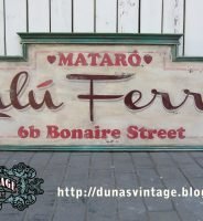 CARTEL DE MADERA LULU FERRIS