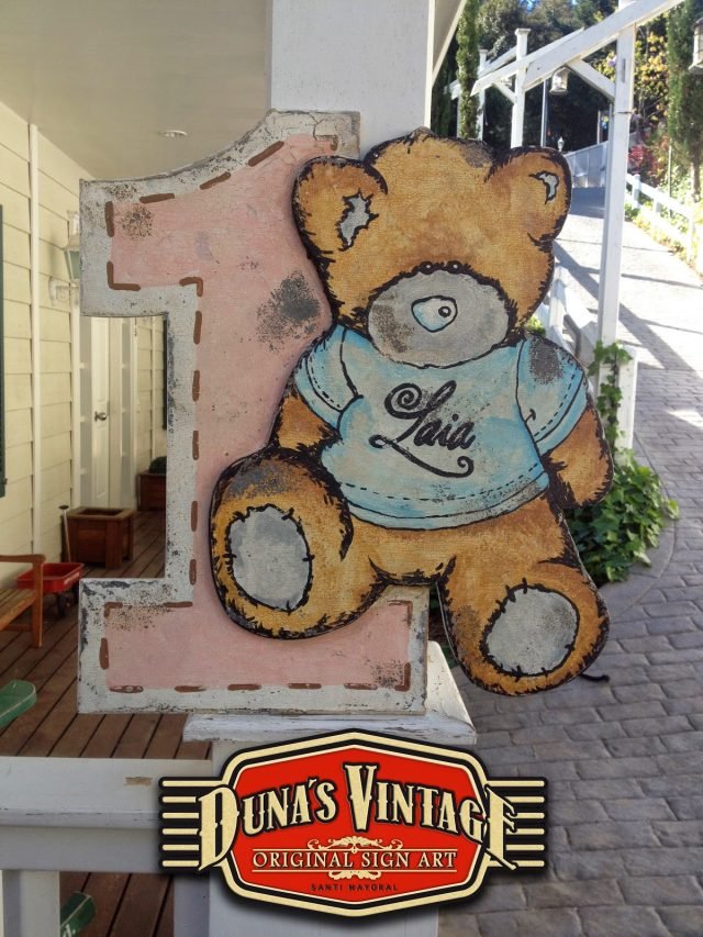 Osito Laia 1 año, Duna´s Vintage