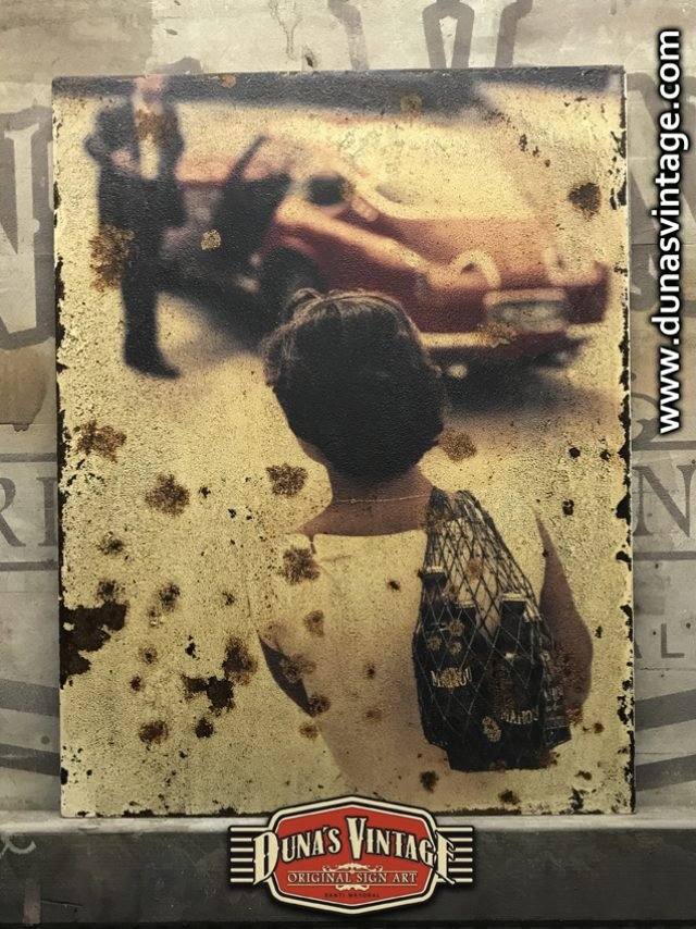 Chapa Metálica de CERVEZAS MAHOU