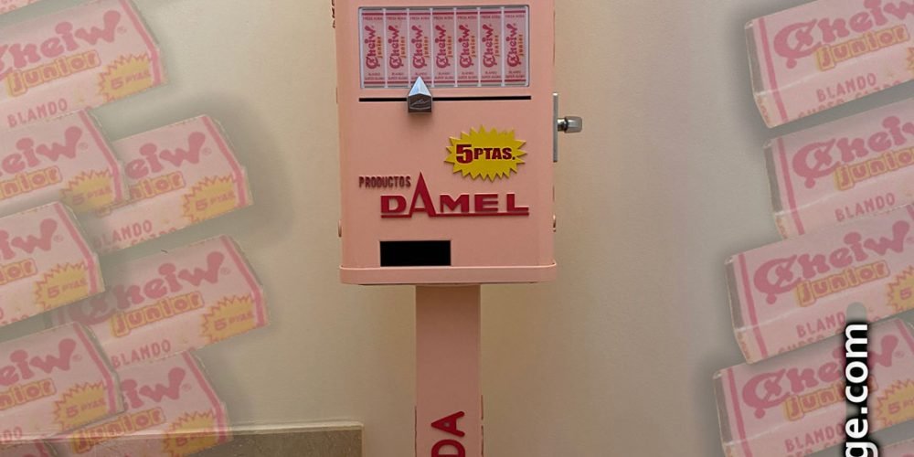 Máquina Personalizada de Chicles Cheiw Fresa Acida.