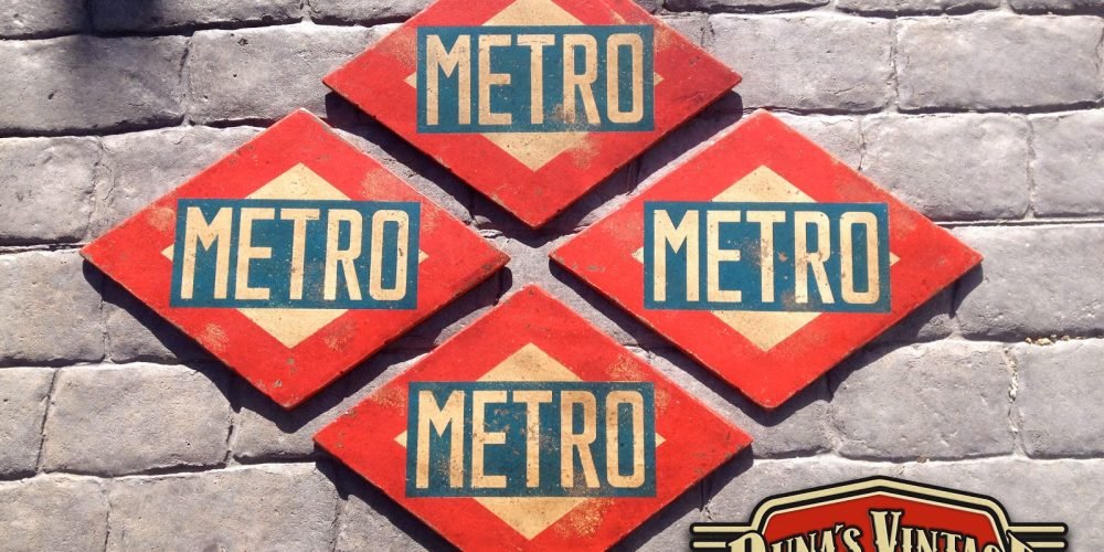 PLACA METRO MADRID, Duna´s Vintage.