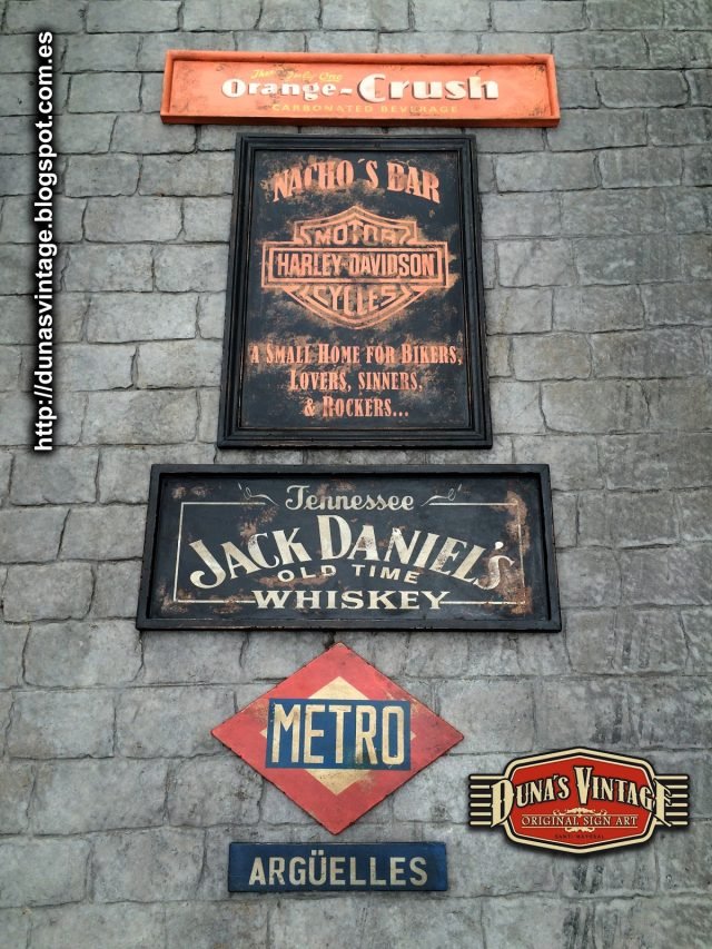 Colección Carteles NACHO´S BAR ( TOLEDO), Duna´s Vintage.