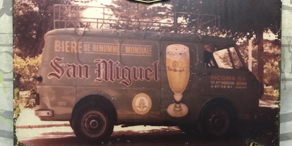 Chapa metálica SAN MIGUEL 60x40cm.