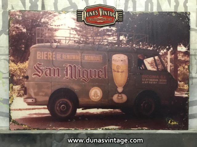 Chapa metálica SAN MIGUEL 60x40cm.