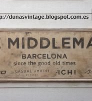 THE MIDDLEMANS BARCELONA, Duna´s Vintage.