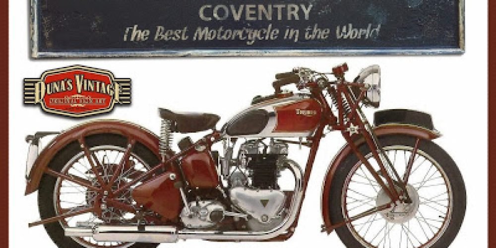 TRIUMPH ENGINNERING Co. Duna´s Vintage, For Sale 135€.