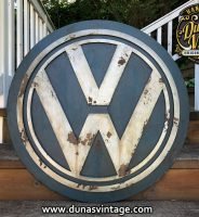 Cartel de Madera Logo VOLKSWAGEN