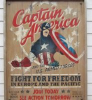 Cartel Captain America Poster