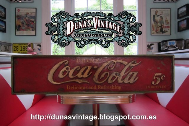 Coca-Cola 5c, Letras Corpóreas.