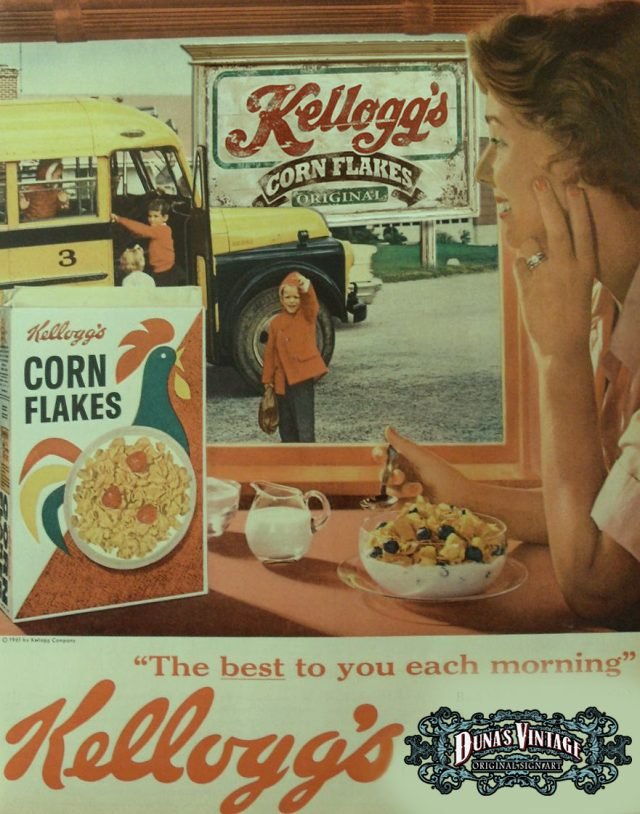 1950´Kellogg´s CORN FLAKES