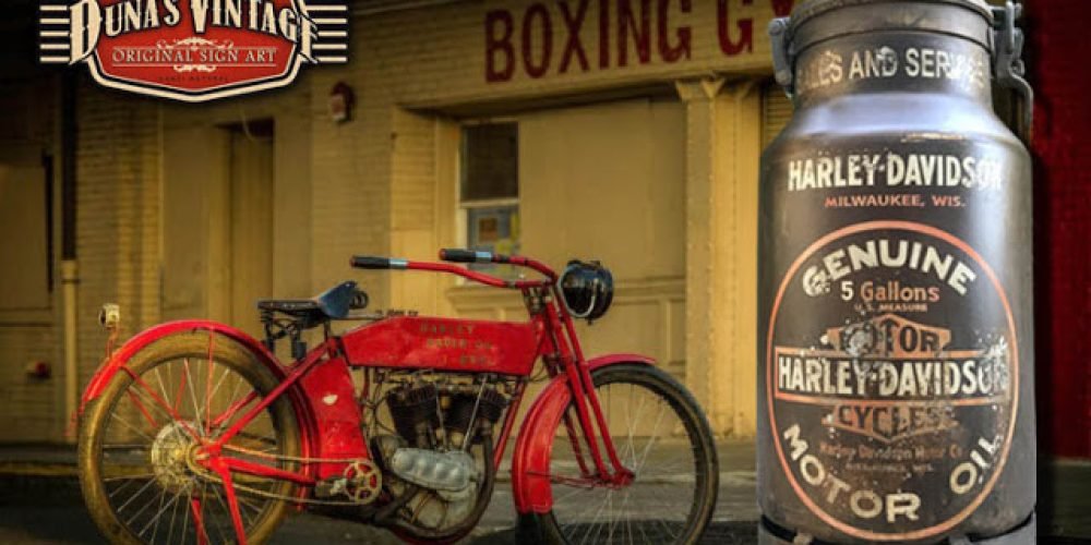 Lechera Harley Davidson.