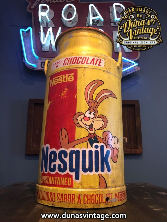 Lechera de Aluminio de 40L. NESQUIK