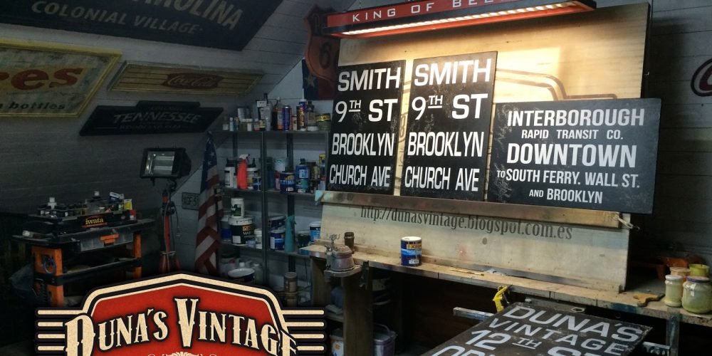 PLACA SMITH 9TH & BROOKLYN, Duna´s Vintage.