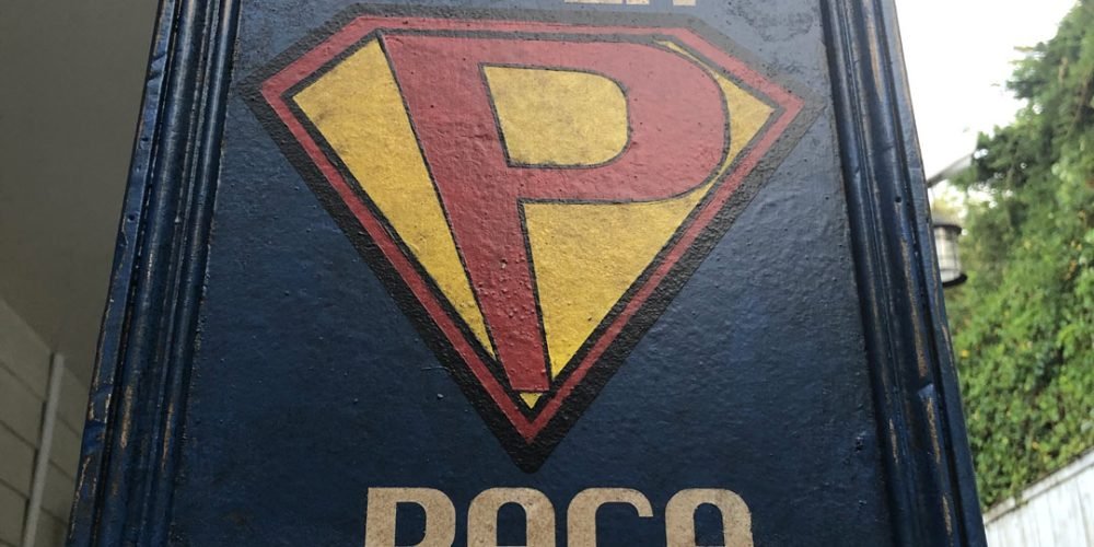 Cartel de Madera SUPER PACA