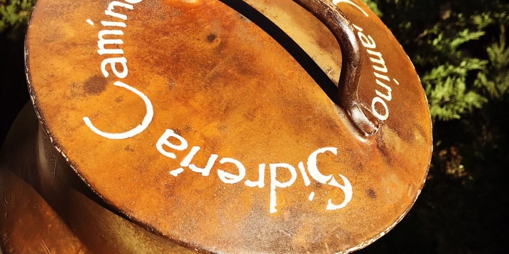 Lechera de Aluminio de 40L para la Sidrería Camino en Madrid