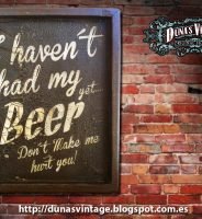 BEER SIGN, Duna´s Vintage.