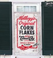 Cartel de Madera KELLOGG´S ORIGINAL
