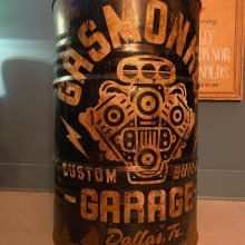 “¡Así quedó el bidón Gas Monkey al estilo único de Duna’s Vintage!”