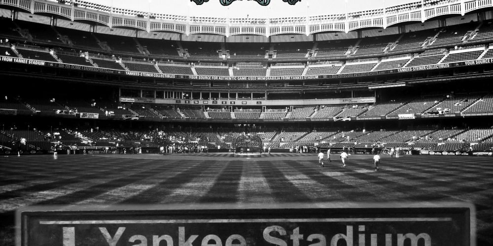CARTEL DE MADERA YANKEE STADIUM DUNA´S VINTAGE