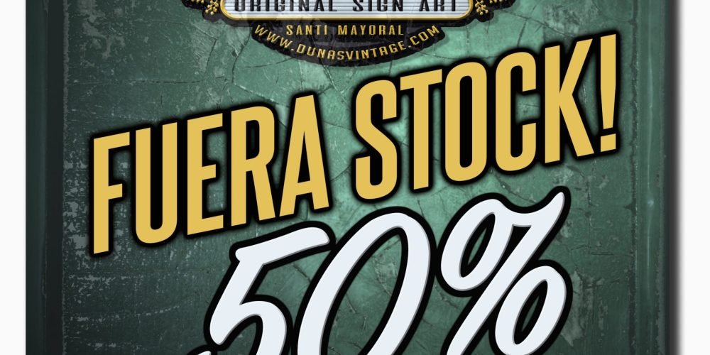 FUERA STOCK! UN 50% EN CARTELES DE DUNA´S VINTAGE
