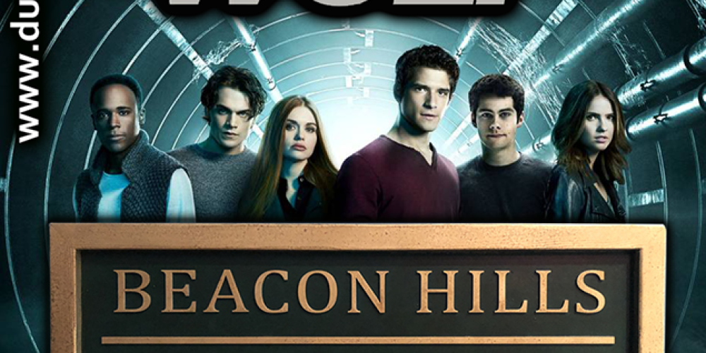 Cartel de Madera BEACON HILLS ANIMAL CLINIC (TEEN WOLF)
