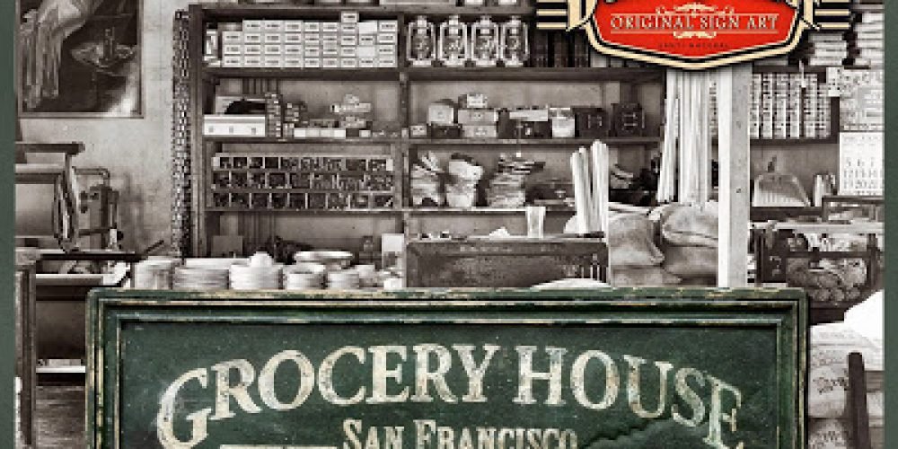 GROCERY HOUSE, Duna´s Vintage. For Sale 100€.