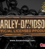 Cartel de Madera HARLEY-DAVIDSON Tamaño 1123x360mm.