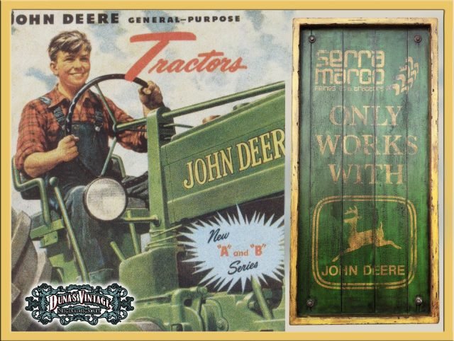 JOHN DEERE, SERRA MARCO, DUNA´S VINTAGE