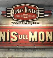Cartel Metálico ANIS DEL MONO, Duna´s Vintage