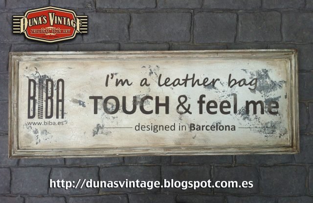 Cartel BIBA, Duna´s Vintage.