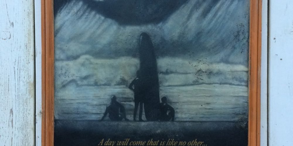 Replica del cartel de la película BIG WEDNESDAY, Duna´s Vintage.